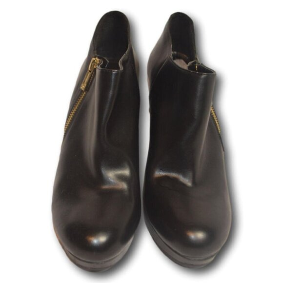 Jessica Simpson Black Carli Wedge Booties Boot Size: 9 / 39 - Picture 2 of 5